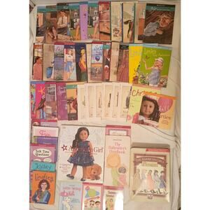 American Girl Lot 54 Books & More Molly Josefina Kirsten Felicity Samantha Addy